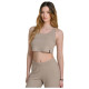 Target Γυναικεία αμάνικη μπλούζα Rib Crop Top